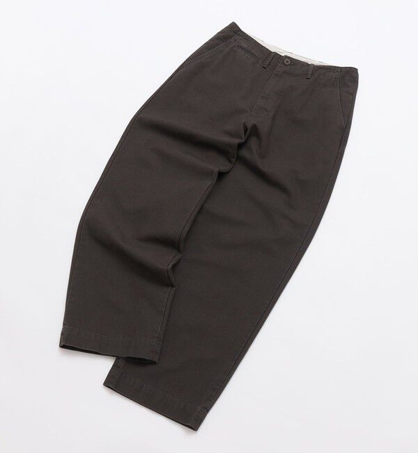 SHIPS「SHIPS: ストーン ウォッシュ コットン パンツ (セットアップ対応)」|その他|