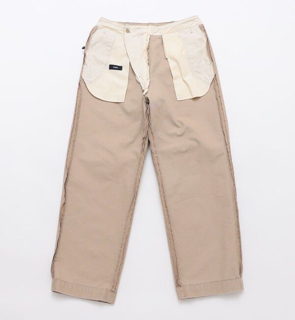 SHIPS「SHIPS: ストーン ウォッシュ コットン パンツ (セットアップ対応)」|その他|