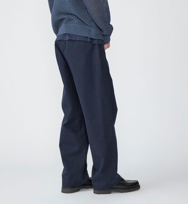 SHIPS「SHIPS: ストーン ウォッシュ コットン パンツ (セットアップ対応)」|その他|