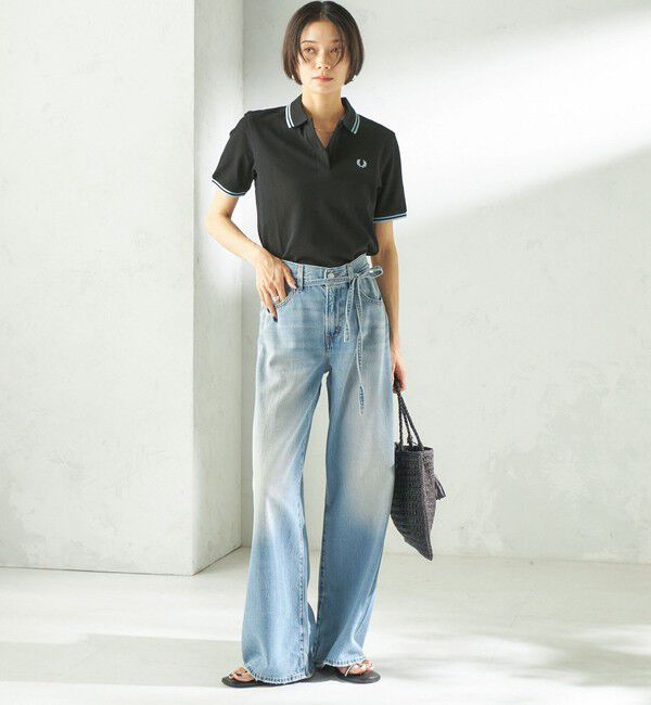 SHIPS for women「FRED PERRY:G3600 TWIN TIPPED SHIRTS」|ポロシャツ|