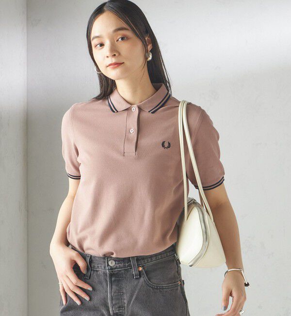 SHIPS for women「FRED PERRY:G3600 TWIN TIPPED SHIRTS」|ポロシャツ|