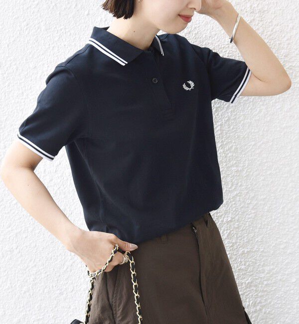 SHIPS for women「FRED PERRY:G3600 TWIN TIPPED SHIRTS」|ポロシャツ|