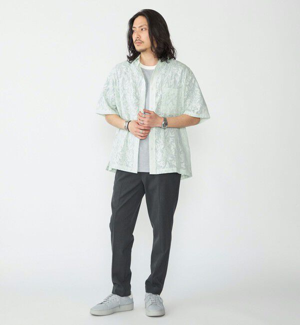 SHIPS「SHIPS: オパール レギュラーカラー ショートスリーブ シャツ」|シャツ・ブラウス|