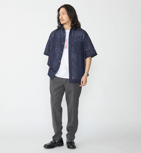 SHIPS「SHIPS: オパール レギュラーカラー ショートスリーブ シャツ」|シャツ・ブラウス|