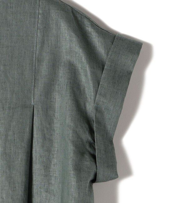 SHIPS for women「《予約》【WEB限定】〈手洗い可能〉リネン レーヨン コーティング ワンピース」|ワンピース|