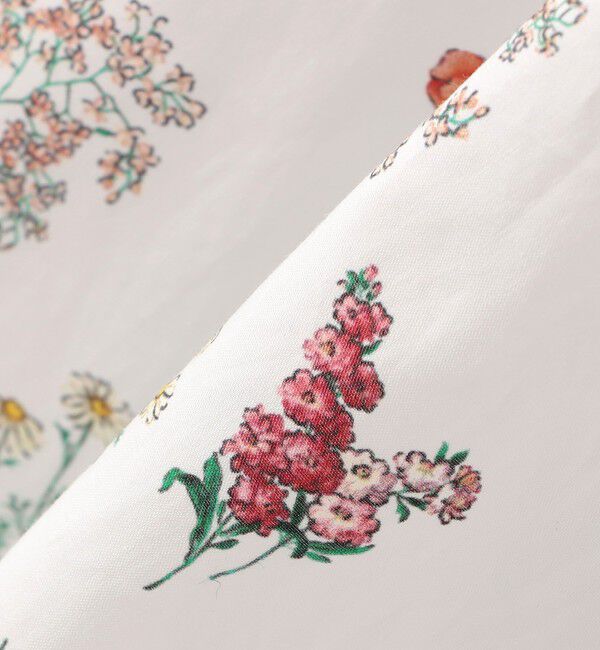 SHIPS KIDS「SHIPS KIDS:140～150cm / フラワー ノースリーブ ワンピース」|ワンピース|