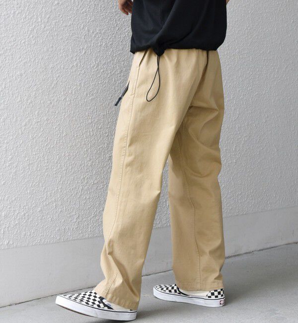 SHIPS any「【SHIPS any別注】Gramicci: ルーズ テーパード ストレッチ チノパンツ◇」|チノ|