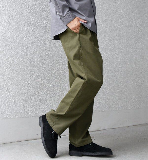 SHIPS any「【SHIPS any別注】Gramicci: ルーズ テーパード ストレッチ チノパンツ◇」|チノ|