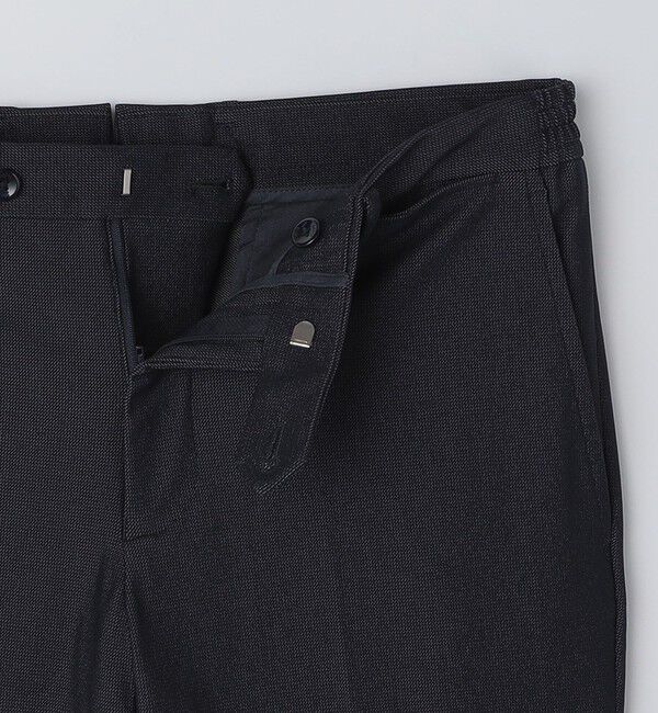 SHIPS「SHIPS:〈FUNCTION〉ジャージー 2WAY サイド シャーリング スラックス」|スラックス|