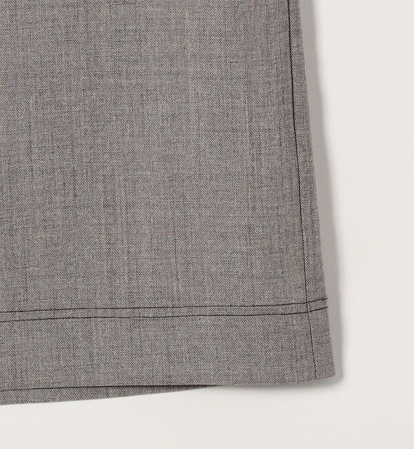 quaranciel「quaranciel:〈洗濯機可能〉ウーステッド ステッチ Iライン ロング スカート」|スカート|