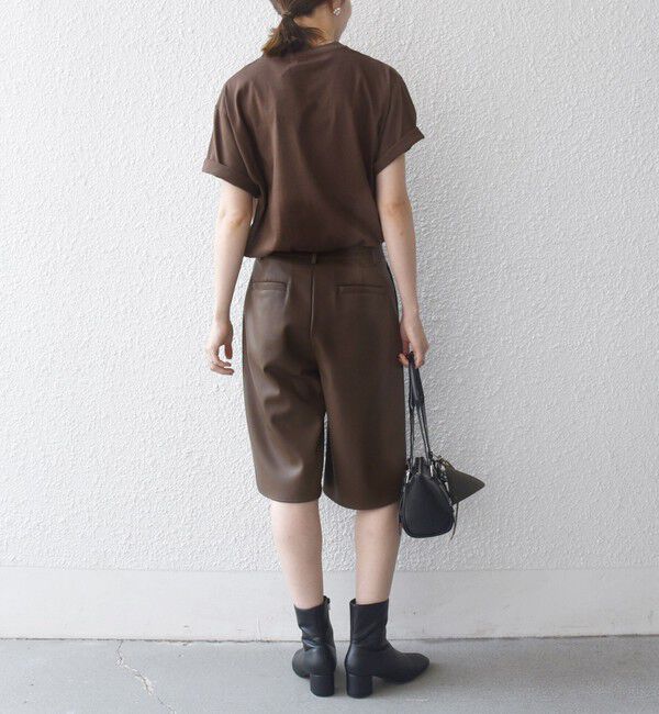 SHIPS any「SHIPS any: センター ピンタックライン ハーフパンツ」|その他|