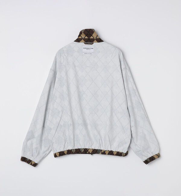 SHIPS「NOMARHYTHM TEXTILE: ARGYLE BLOUSON」|ブルゾン・スタジャン|