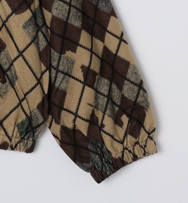 SHIPS「NOMARHYTHM TEXTILE: ARGYLE BLOUSON」|ブルゾン・スタジャン|