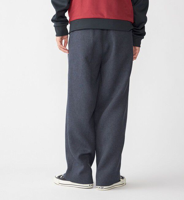 SHIPS「SHIPS:〈手洗い可能〉メランジ タック バギー スラックス」|スラックス|