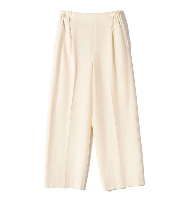 SHIPS for women「〈手洗い可能〉メルティ ウォーム タック ワイド パンツ」|その他|