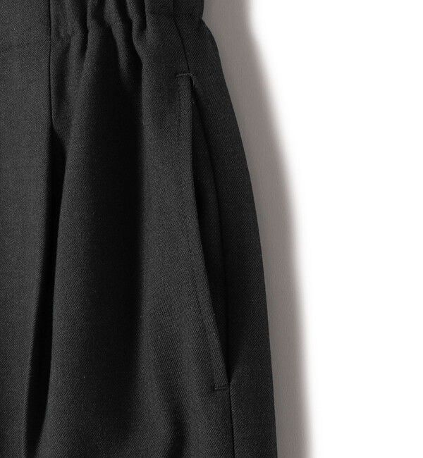 SHIPS for women「〈手洗い可能〉メルティ ウォーム タック ワイド パンツ」|その他|