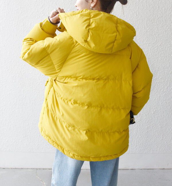 SHIPS any「【WEB限定】SHIPS any: フーディ ショート ダウン ジャケット 2」|ダウン|