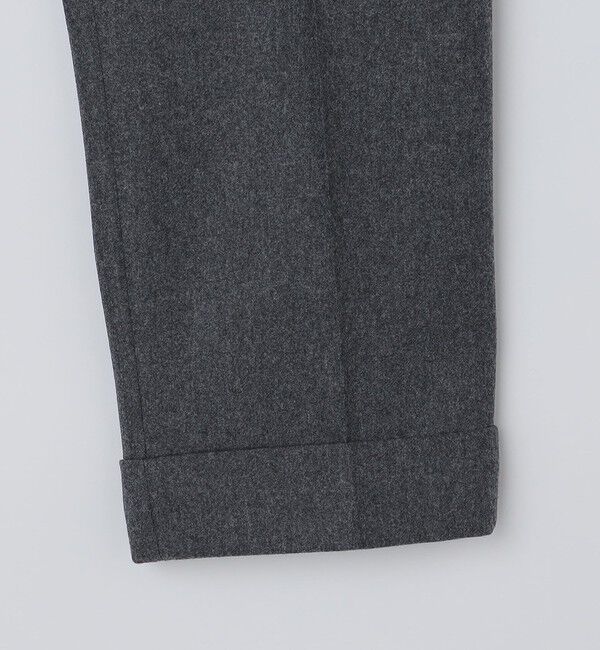 SHIPS「【SHIPS別注】Errico Formicola: VITO サキソニー ソリッド スラックス」|スラックス|