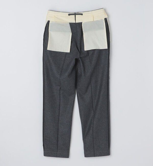 SHIPS「【SHIPS別注】Errico Formicola: VITO サキソニー ソリッド スラックス」|スラックス|