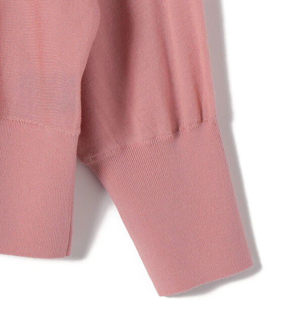 SHIPS for women「SHIPS Primary Navy Label:MERINO WOOL ハイネック ドルマン ニット」|ニット・セーター|