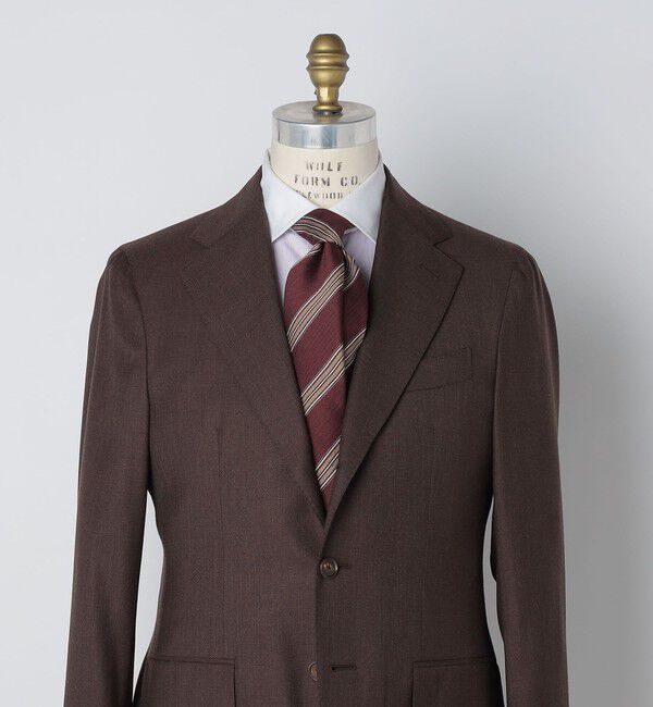 SHIPS「Puccini: シルク アムンゼン ストライプ ネクタイ」|ネクタイ・蝶ネクタイ|