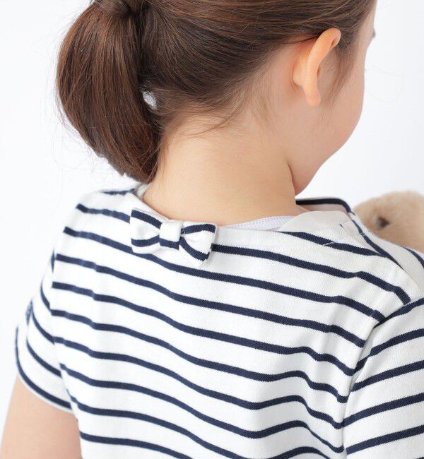 SHIPS KIDS「SHIPS KIDS:100～130cm / ボーダー ワンピース」|ワンピース|