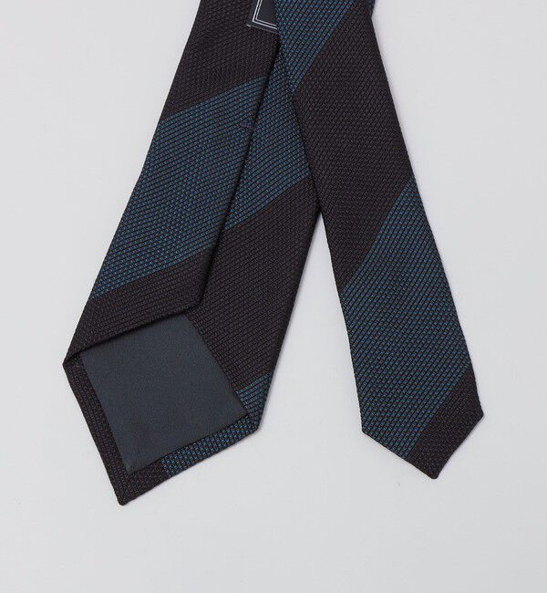 SHIPS「SHIPS: シルク ラージ バスケット ワイド ストライプ ネクタイ」|ネクタイ・蝶ネクタイ|