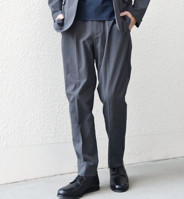 SHIPS any「SHIPS any:〈撥水/軽量/ストレッチ〉SOLOTEX(R) シアサッカー セットアップ スーツ 26SS◇」|スーツ|