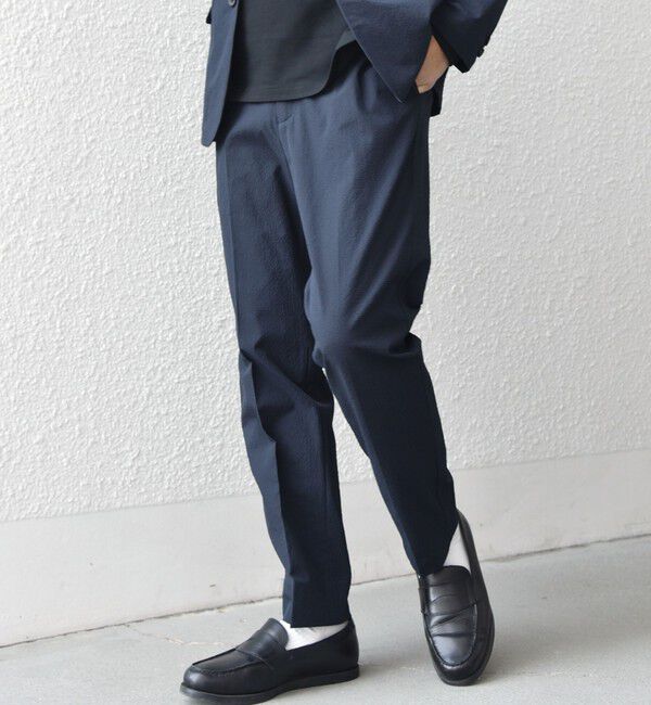 SHIPS any「SHIPS any:〈撥水/軽量/ストレッチ〉SOLOTEX(R) シアサッカー セットアップ スーツ 26SS◇」|スーツ|