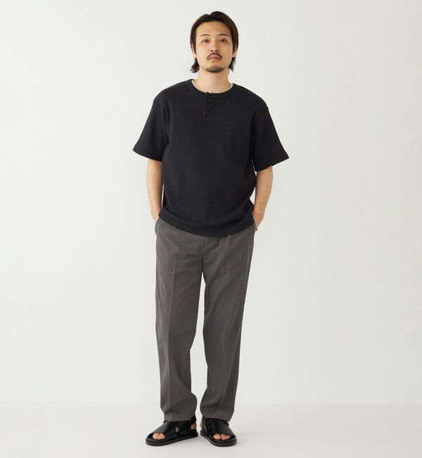 SHIPS Colors 「SHIPS Colors:〈接触冷感・吸水速乾・洗濯機可能〉ライト シアサッカー イージー パンツ」|その他|