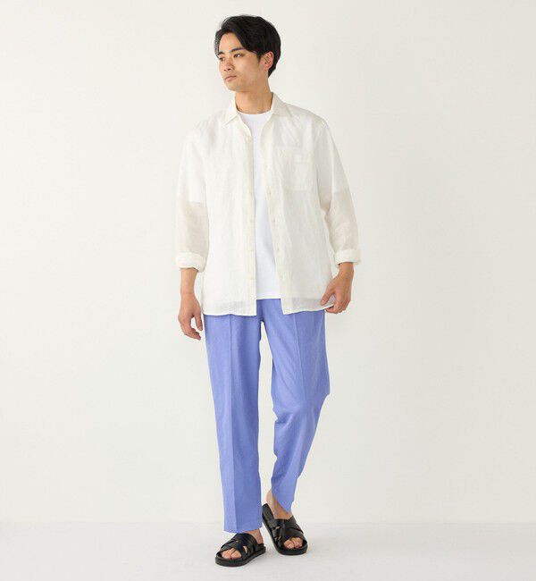 SHIPS Colors 「SHIPS Colors:〈接触冷感・吸水速乾・洗濯機可能〉ライト シアサッカー イージー パンツ」|その他|