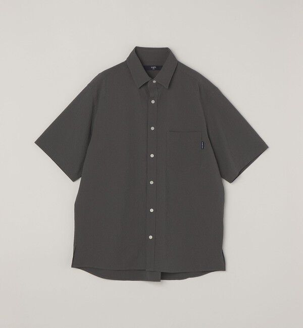 SHIPS Colors 「SHIPS Colors:〈接触冷感・吸水速乾・洗濯機可能〉ライト シアサッカー シャツ」|シャツ・ブラウス|