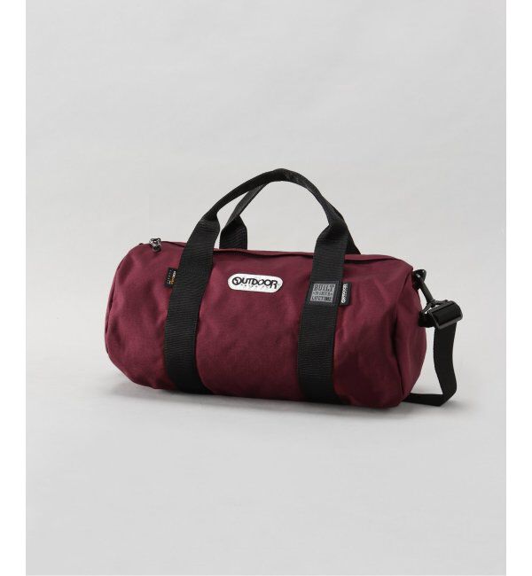 OUTDOOR PRODUCTS Usual Things「追加 231  ROLL BOSTON LARGE SOLID」|ボストンバッグ|ボルドー