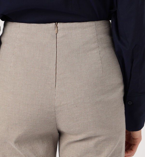 GALERIE VIE「コットンリネンストレッチ セミワイドクロップドパンツ」|その他|