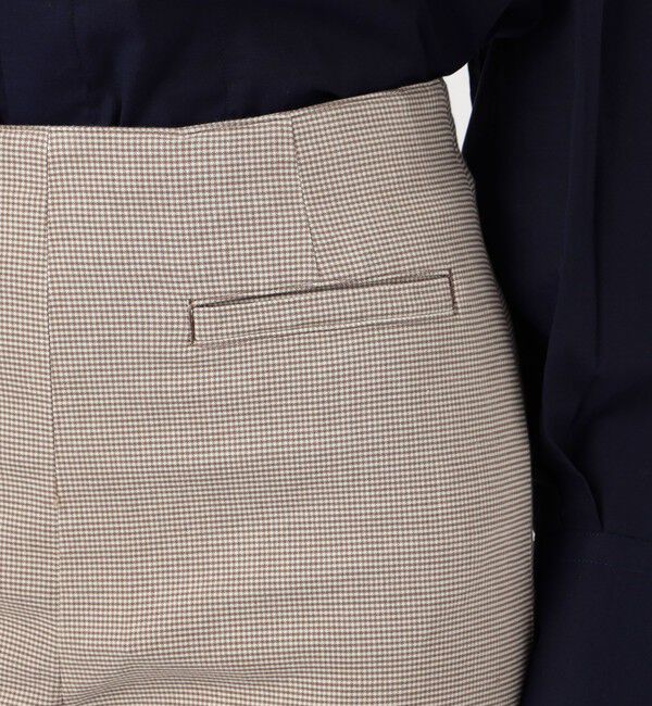 GALERIE VIE「コットンリネンストレッチ セミワイドクロップドパンツ」|その他|