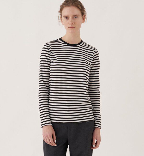 GALERIE VIE「スムージーコットン クルーネックプルオーバー」|Tシャツ・カットソー|