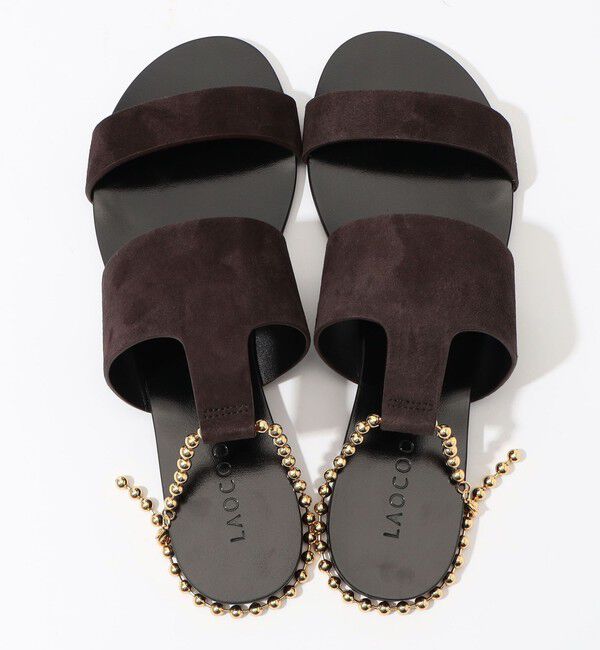 TOMORROWLAND GOODS「【別注】LAOCOONTE ボールチェーン フラットサンダル」|サンダル|