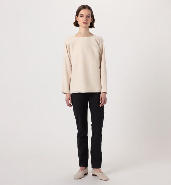 GALERIE VIE「ミラノリブ クルーネック プルオーバー」|ニット・セーター|