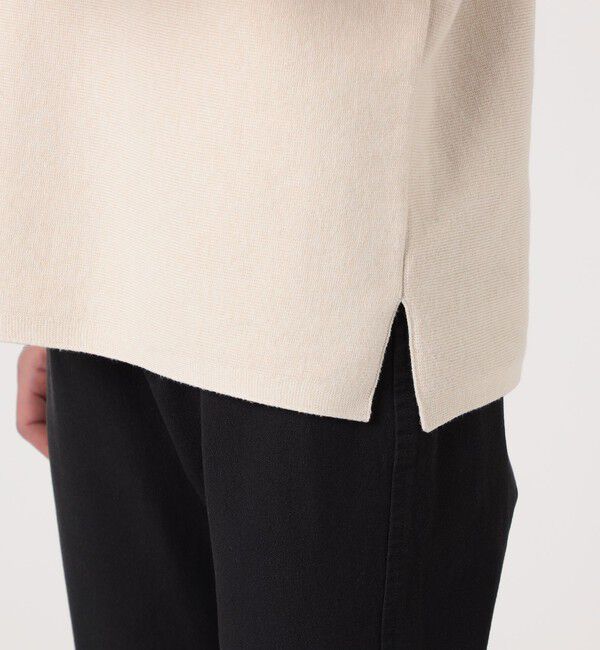 GALERIE VIE「ミラノリブ クルーネック プルオーバー」|ニット・セーター|