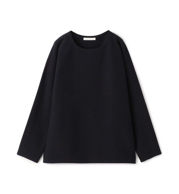 GALERIE VIE「ミラノリブ クルーネック プルオーバー」|ニット・セーター|69 ネイビー