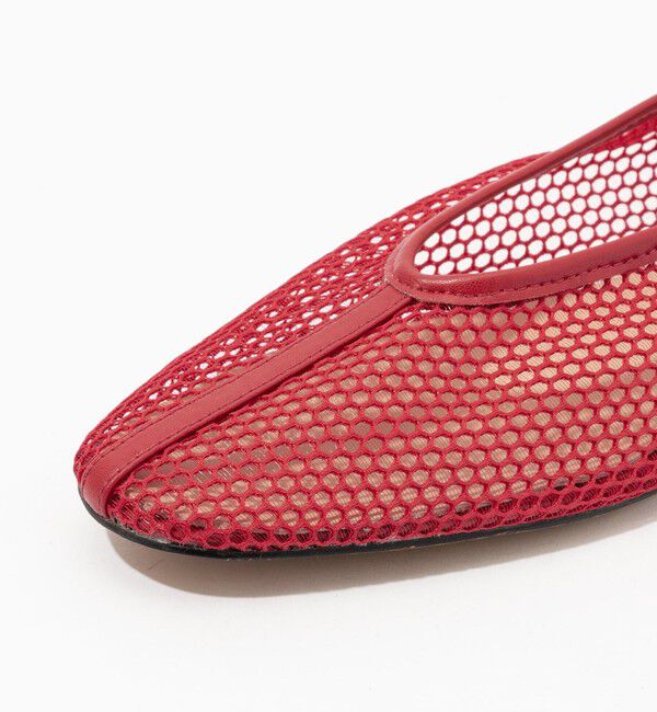 TOMORROWLAND GOODS「DES PRES メッシュフラットシューズ」|バレエシューズ|