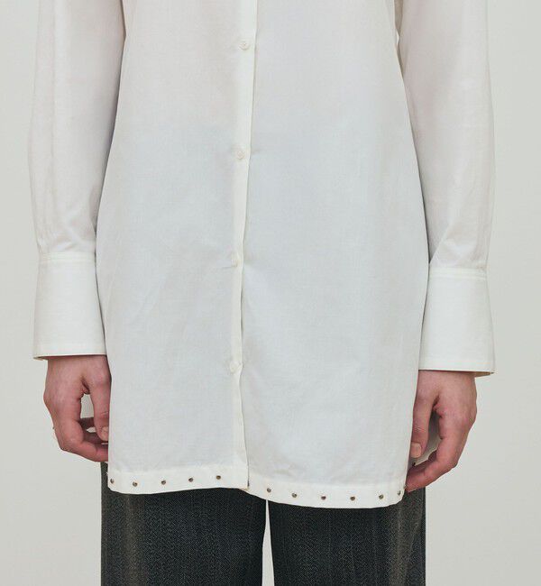 DES PRES「スビンコットンツイル チュニックシャツ」|シャツ・ブラウス|