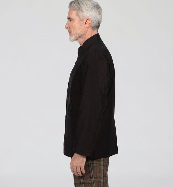 TOMORROWLAND MENS「コットンシャンブレー サボアジャケット」|ブルゾン・スタジャン|