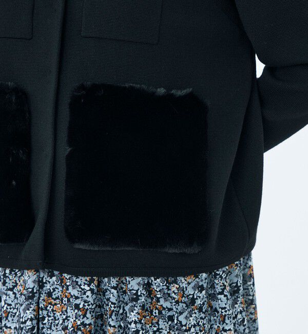 Ballsey「ウールポリエステルミラノリブ 4ポケットカーディガン」|カーディガン|