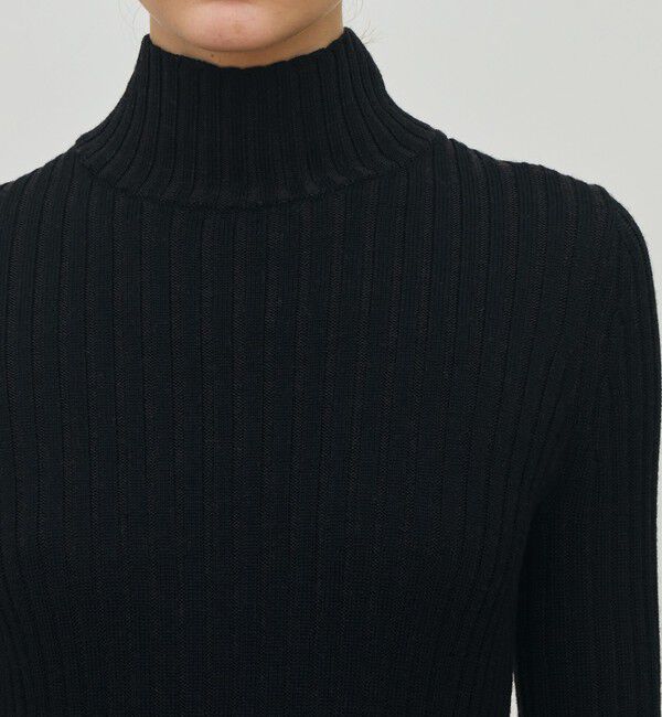 DES PRES「ウールリブ ハイネックプルオーバー」|ニット・セーター|