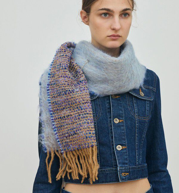 TOMORROWLAND GOODS「814 EZCARAY Coco モヘヤストール」|マフラー|