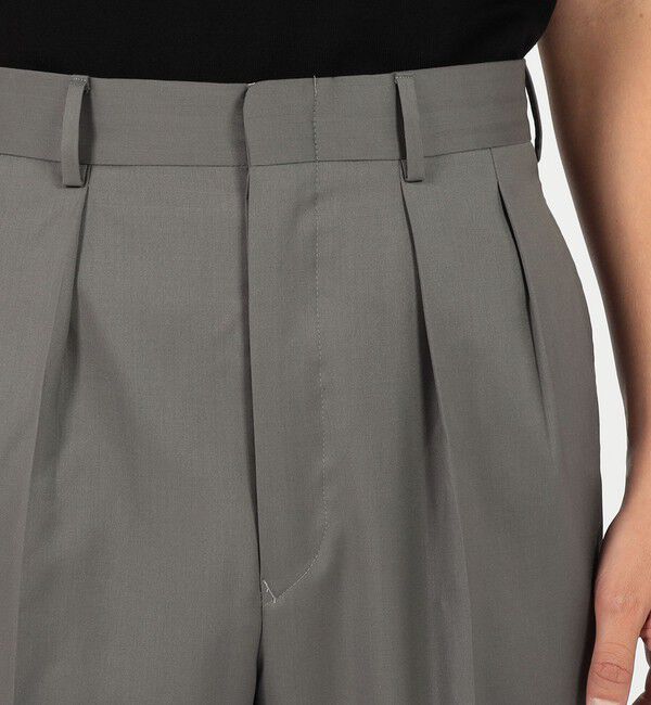 TOMORROWLAND BUYING WEAR「BERNARD ZINS H8 ウール 2プリーツトラウザーズ」|スラックス|