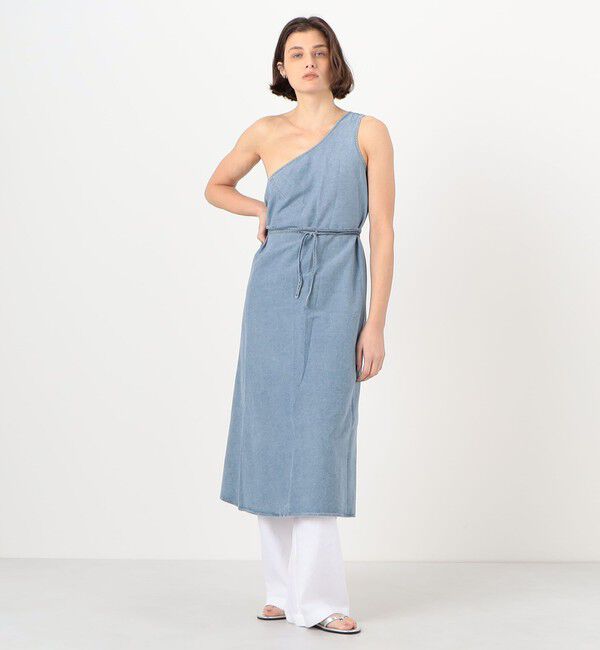 TOMORROWLAND GOODS「BASERANGE EYE ワンショルダーワンピース」|ワンピース|