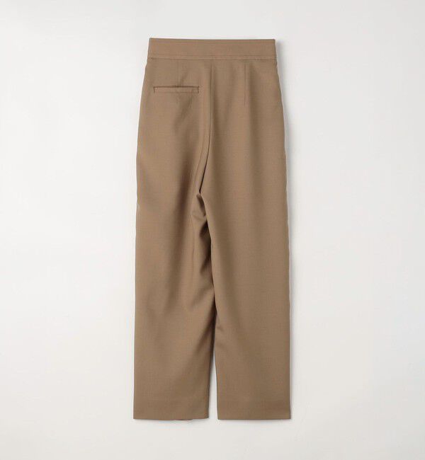 CABaN「ウールトロピカル ラップパンツ」|チノ|