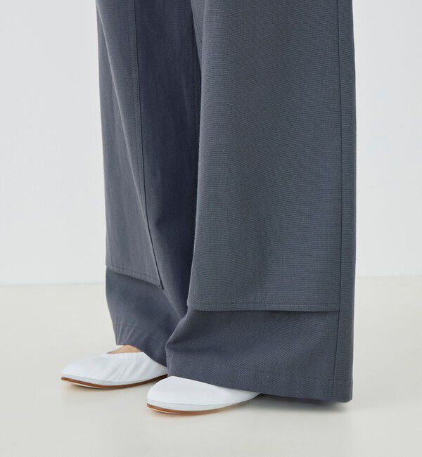 GALERIE VIE「プンタウールコットントロピカル タックパンツ」|その他|